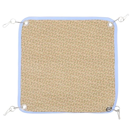BESTonZON Hamster Hängematte für Kleintiere Platzsparendes Design Kühlmatte Strapazierfähiges Material Erhöhter Ruhebereich für Hamster Ratten und Meerschweinchen von BESTonZON