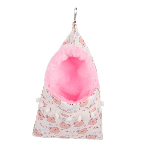 BESTonZON Hängematte für Kleintiere Bequeme und Dekorative Schlafgelegenheit für Meerschweinchen Hamster und Chinchillas mit Sicherem Material für Winter BESTonZON Hängematte für Kleintiere Bequeme und Dekorative Schlafgelegenheit für Meerschweinchen Hamster und Chinchillas mit Sicherem Material für Winter von BESTonZON