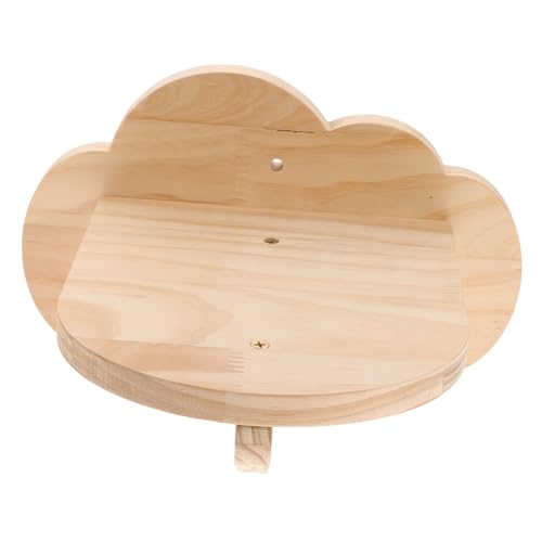 BESTonZON Hängende Katzenkletterleiter aus Holz Stabiles Klettergerüst für Katzen Vielseitige Sprungplattform für Innenräume Installieren Geeignet für Katzen und Kleine Haustiere von BESTonZON