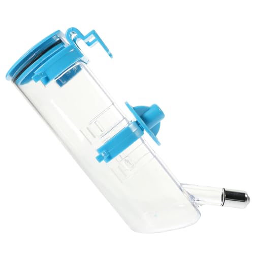 BESTonZON Hängender Haustier Wasserspender für Hunde und Katzen Auslaufsicherer Rutschfester Trinkflasche Bpa Frei Robustes Material Einfach zu Reinigen für Käfige und Unterwegs von BESTonZON