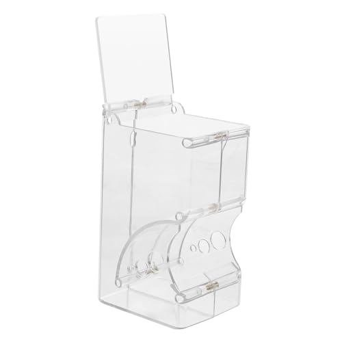 BESTonZON Automatischer Futterspender für Hamster Kaninchen und Kleine Haustiere Transparenter Nachfüllbarer Futter und Wasserspender Einfach zu Bedienen Hygienisch und Praktisch im Käfig BESTonZON Automatischer Futterspender für Hamster Kaninchen und Kleine Haustiere Transparenter Nachfüllbarer Futter und Wasserspender Einfach zu Bedienen Hygienisch und Praktisch im Käfig von BESTonZON