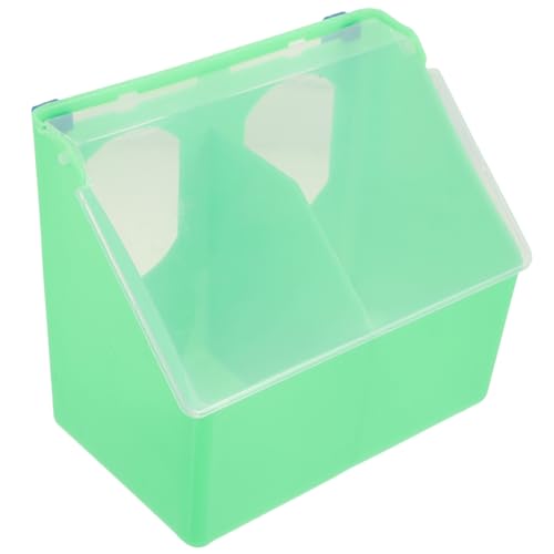 BESTonZON Hängender Vogel Futterspender Futterbox für Papageien Großer Aufbewahrungsbehälter für Vogelfutter Strapazierfähiges Reinigendes Design für Vogelkäfige BESTonZON Hängender Vogel Futterspender Futterbox für Papageien Großer Aufbewahrungsbehälter für Vogelfutter Strapazierfähiges Reinigendes Design für Vogelkäfige von BESTonZON