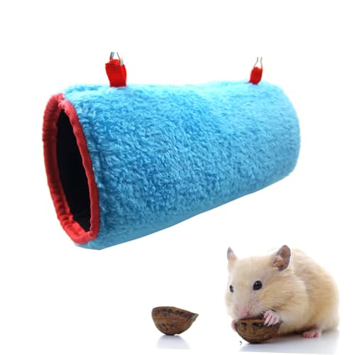 BESTonZON Hängendes Haustierbett für Kleintiere Kuschelhöhle aus Hochwertigem Material für Hamster Meerschweinchen Chinchillas Farbwahl Zufällig von BESTonZON
