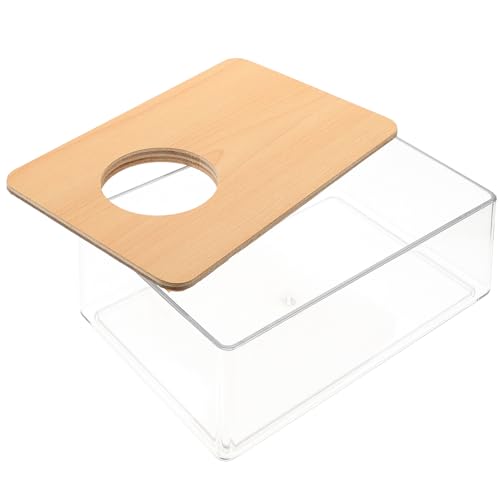 BESTonZON Hamster Badewanne Sandbad Box Transparente Badezimmer für Hamster Rennmäuse Chinchillas Multifunktional als Toilette Bad Atmungsaktiv Kleintierzubehör BESTonZON Hamster Badewanne Sandbad Box Transparente Badezimmer für Hamster Rennmäuse Chinchillas Multifunktional als Toilette Bad Atmungsaktiv Kleintierzubehör von BESTonZON