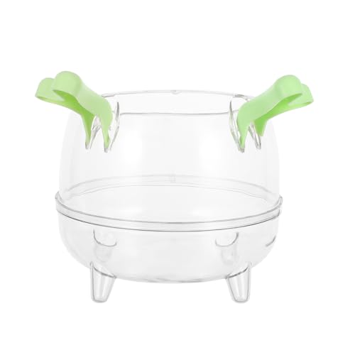 BESTonZON Hamster Badezimmer Toilette Bad für Kaninchen Hamsterbad Hamster Badesand Sandbad für Hamster das Haustier Light Green von BESTonZON