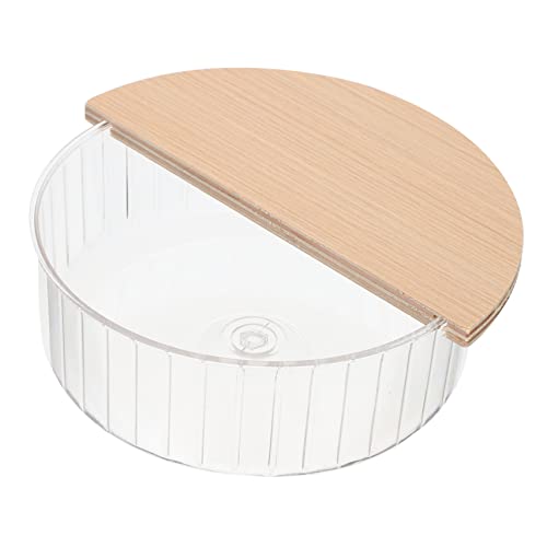 BESTonZON Hamster Badezimmer Transparente Hamster Toilette Sandbad Hygienisch und Langlebig für Zwerghamster und Chinchillas Kreativer Spaß im Käfig Material BESTonZON Hamster Badezimmer Transparente Hamster Toilette Sandbad Hygienisch und Langlebig für Zwerghamster und Chinchillas Kreativer Spaß im Käfig Material von BESTonZON