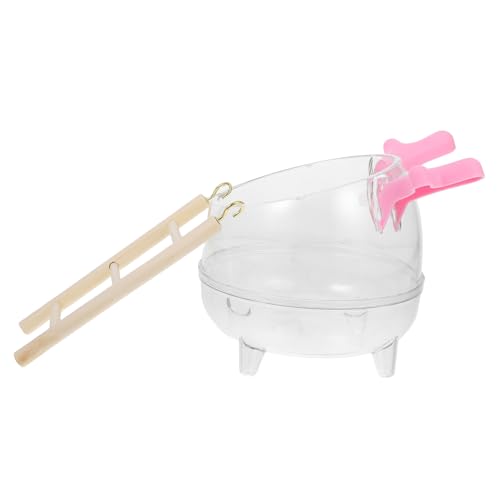 BESTonZON Hamster Badezimmertoilette Hamster Sandbadewanne Tablett Waschbecken Groom Spa Hamster Badewanne Behälter Schüssel Hamster Sandbadebehälter Kleines Meerschweinchen BESTonZON Hamster Badezimmertoilette Hamster Sandbadewanne Tablett Waschbecken Groom Spa Hamster Badewanne Behälter Schüssel Hamster Sandbadebehälter Kleines Meerschweinchen von BESTonZON