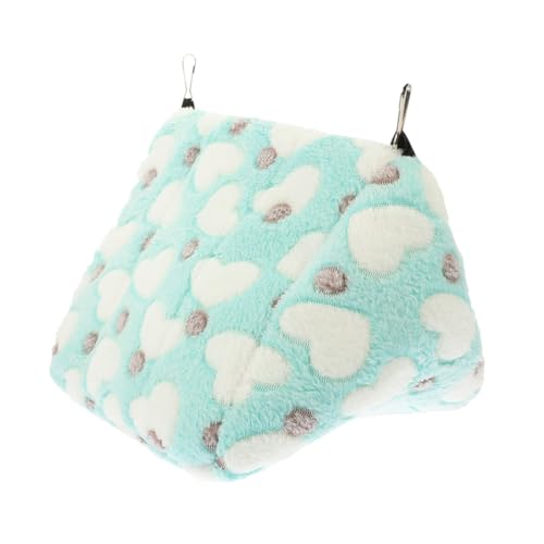 BESTonZON Hamster Hängematte Kleines Hamsterbett Hängematte Für Hamster Ruhebett Für Hamster Hamsterbett Zu Hause Mini-Hamster-baumwollnest Winter Hamsterbett Light Green Baumwolle BESTonZON Hamster Hängematte Kleines Hamsterbett Hängematte Für Hamster Ruhebett Für Hamster Hamsterbett Zu Hause Mini-Hamster-baumwollnest Winter Hamsterbett Light Green Baumwolle von BESTonZON