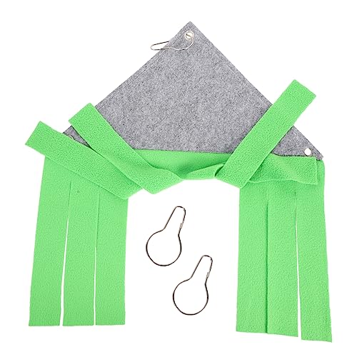 BESTonZON Hamster Hängematte Versteck Spielzeugratte Meerschweinchen Ecke Haustier Hamster hamsterspielzeug Agility for small Pets Small pet Toy Unterschlupf für Hamster Green von BESTonZON