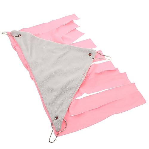 BESTonZON Hamster Hängematte für Kleintiere Eckversteck für Meerschweinchen und Hamster zu Installieren aus Strapazierfähigem Material Versteck für Käfige BESTonZON Hamster Hängematte für Kleintiere Eckversteck für Meerschweinchen und Hamster zu Installieren aus Strapazierfähigem Material Versteck für Käfige von BESTonZON