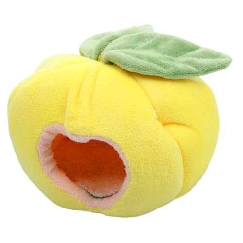 BESTonZON Hamster Hängendes Fruchtnest Warmes und Bequemes Haustierbett aus Kurzem für Hamster Bietet und Fröhlichem Design Kalte BESTonZON Hamster Hängendes Fruchtnest Warmes und Bequemes Haustierbett aus Kurzem für Hamster Bietet und Fröhlichem Design Kalte von BESTonZON