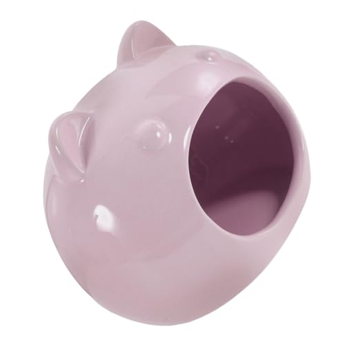 BESTonZON Hamster Keramikhaus Für Kleine Haustiere Versteck Für Hamster Und Rennmäuse Langlebig Und Geruchsneutral Cartoon Design Und Schlaf BESTonZON Hamster Keramikhaus Für Kleine Haustiere Versteck Für Hamster Und Rennmäuse Langlebig Und Geruchsneutral Cartoon Design Und Schlaf von BESTonZON