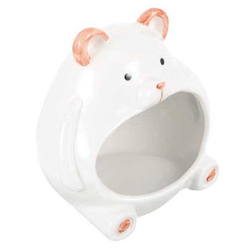 BESTonZON Hamster Keramikhaus Kühlendes Hamsternest für Kleine als Versteck und Rückzugsort für Hamster und Meerschweinchen Sicheres und Gemütliches Tierzubehör BESTonZON Hamster Keramikhaus Kühlendes Hamsternest für Kleine als Versteck und Rückzugsort für Hamster und Meerschweinchen Sicheres und Gemütliches Tierzubehör von BESTonZON