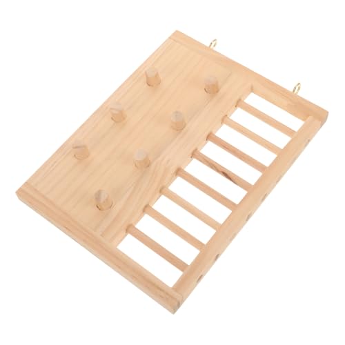 BESTonZON Holzleiter Für Hamster Chinchilla Meerschweinchen Kleintier Spielzeug Zusammenklappbar Leicht Zu Reinigen Transportieren Für Hamsters Käfig BESTonZON Holzleiter Für Hamster Chinchilla Meerschweinchen Kleintier Spielzeug Zusammenklappbar Leicht Zu Reinigen Transportieren Für Hamsters Käfig von BESTonZON