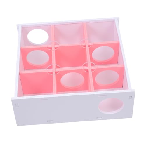 BESTonZON Acrylic Hamster Labyrinth Spielzeug Für Kleintiere Für Hamster Ratten Und Zwerghamster Fördert Tägliche Und Spaß Leicht Zu Reinigen Sicherem Material von BESTonZON