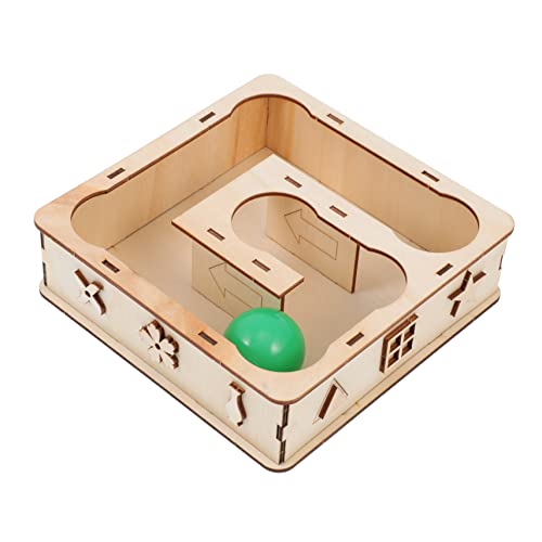 BESTonZON Hamster Labyrinth aus Holz Interaktive Aktivitätsstation für Hamster und Kleine Haustiere Kratzfest und Langlebig Fördert Bewegung für Gesunde Haustierhaltung BESTonZON Hamster Labyrinth aus Holz Interaktive Aktivitätsstation für Hamster und Kleine Haustiere Kratzfest und Langlebig Fördert Bewegung für Gesunde Haustierhaltung von BESTonZON