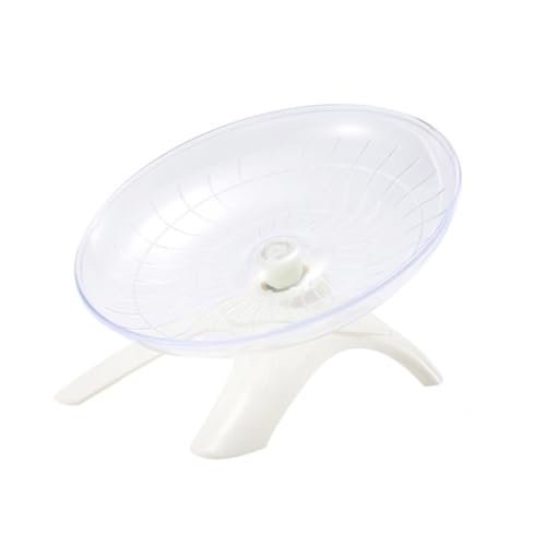 BESTonZON Hamster Laufrad Leise Kunststoff Haustier Übungsrad Abnehmbar für Kleine Tiere Hamster Rennmaus Chinchilla Sportspielzeug Farbmix Zufällige Farbe Zufällige Farbe von BESTonZON