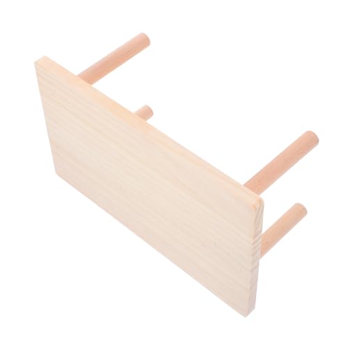 BESTonZON Holzplattform Für Hamster Haustierkletterspielzeug Nützliches Spielzeug Für Hamsterkäfig Attraktives Kletterbrett Zum Trainieren Und Dekorieren BESTonZON Holzplattform Für Hamster Haustierkletterspielzeug Nützliches Spielzeug Für Hamsterkäfig Attraktives Kletterbrett Zum Trainieren Und Dekorieren von BESTonZON
