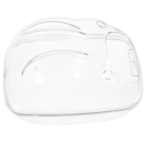 BESTonZON Hamster Sand Bath Box Transparent Kleintierbadewanne mit Glatten Kanten Langlebig und Multifunktional als Sandbad Toilette und Dusche für Hamster Meerschweinchen und Kleine BESTonZON Hamster Sand Bath Box Transparent Kleintierbadewanne mit Glatten Kanten Langlebig und Multifunktional als Sandbad Toilette und Dusche für Hamster Meerschweinchen und Kleine von BESTonZON