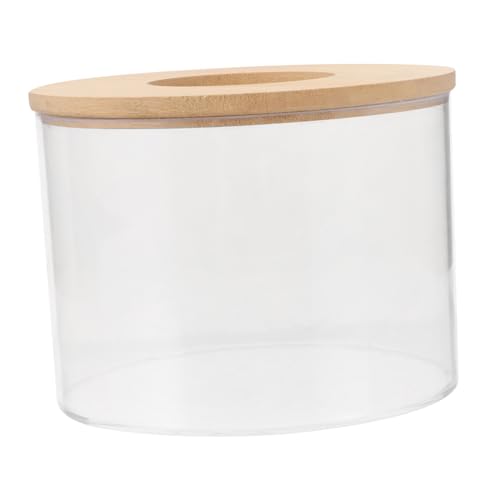 BESTonZON Hamster Sandbad Box Kleiner Haustier Badebehälter Transparentes Design Toilette Für Hamster Chinchillas Und Andere Kleine Fördert Sauberkeit Und Spielspaß von BESTonZON