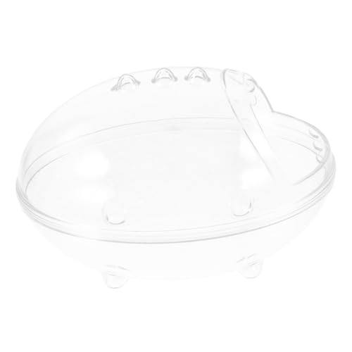 BESTonZON Hamster Sandbad Box Mittel Transparent Langlebiges Nagetier Sandbad Badewanne Multifunktional als Dusche Toilette für Hamster und Meerschweinchen Leicht zu Reinigen Platzsparend BESTonZON Hamster Sandbad Box Mittel Transparent Langlebiges Nagetier Sandbad Badewanne Multifunktional als Dusche Toilette für Hamster und Meerschweinchen Leicht zu Reinigen Platzsparend von BESTonZON