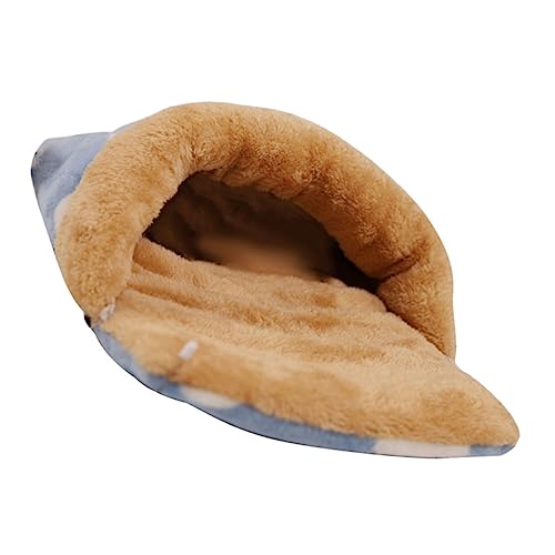 BESTonZON Hamster Schlafsack Für Meerschweinchen Und Zuckergleiter Warmes Und Bequemes Haustierbett Kuscheliges Nest Für Kleintiere Für Drinnen Und Unterwegs von BESTonZON