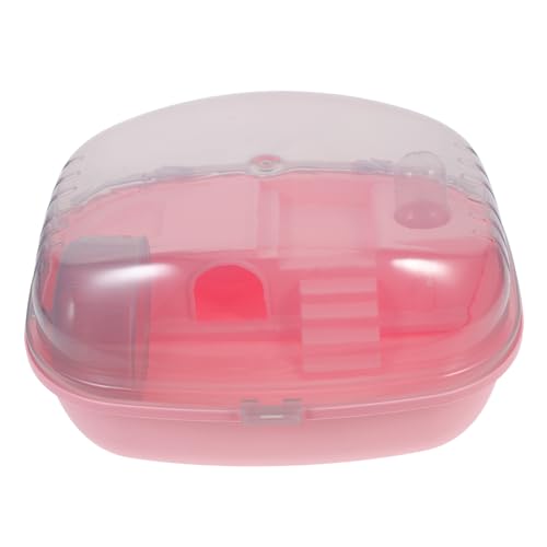 BESTonZON Hamster Tragetasche Aus Strapazierfähigem Material Tragbarer Käfig Für Kleintiere Für Reisen Mit Hamstern Und Ratten Kompakte Sicher Und Langlebig von BESTonZON