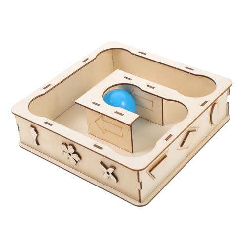 BESTonZON Hamster Tunnel Aus Holz Versteck Für Kleine Für Hamster Chinchillas Und Meerschweinchen Und Langlebiges Design Für Aktives Und Ausruhen von BESTonZON