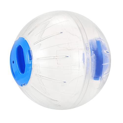 BESTonZON Hamster Übungsball Interaktives für Zwerghamster Rennmäuse und Meerschweinchen rutschfeste Kugel für Freies und Training Blau von BESTonZON