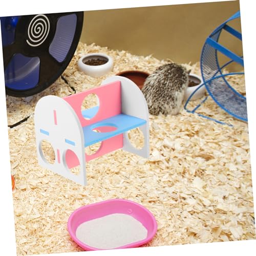 BESTonZON Hamster Verstecktunnel aus PVC Sicherer Kleintier Spieltunnel mit Löchern Langlebiges Hamsterzubehör für Verstecken und Ausruhen im Käfig Geeignet für Hamster Meerschweinchen und von BESTonZON