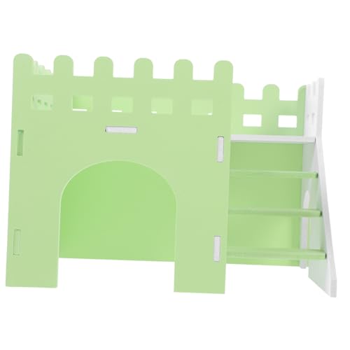 BESTonZON Hamsterhaus aus Doppellagige Villa mit Stabilem Glattem Material rutschfest und Bruchfest als Versteck und Schlafplatz für Hamster und Chinchillas BESTonZON Hamsterhaus aus Doppellagige Villa mit Stabilem Glattem Material rutschfest und Bruchfest als Versteck und Schlafplatz für Hamster und Chinchillas von BESTonZON