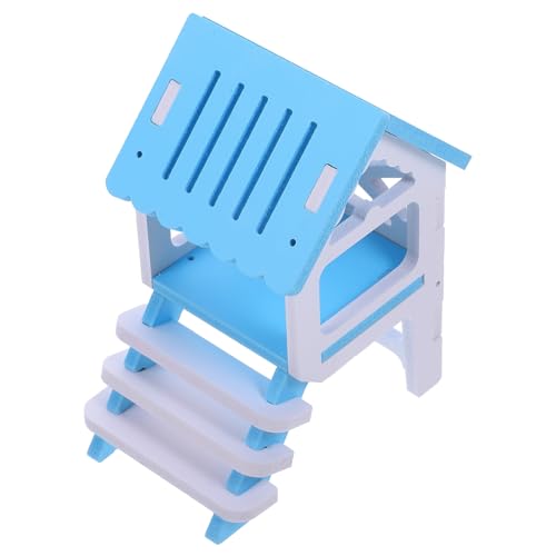 BESTonZON Hamsterhaus aus Langlebigem Material Kleines Kleintierversteck mit Komfortablem Schlafbereich Multifunktionales Haustierhaus für Hamster Kleine Igel und Nager Spielerische von BESTonZON