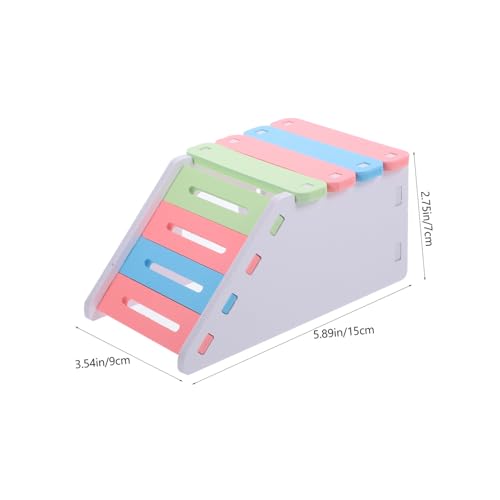 BESTonZON Hamsterhaus mit Kletterleiter aus Stabilem PVC Vielseitiges Versteck und Spielhaus für Zwerghamster Rennmäuse und Chinchillas zum Schlafen und Klettern im Käfig BESTonZON Hamsterhaus mit Kletterleiter aus Stabilem PVC Vielseitiges Versteck und Spielhaus für Zwerghamster Rennmäuse und Chinchillas zum Schlafen und Klettern im Käfig von BESTonZON