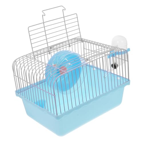 BESTonZON Hamsterkäfig Hamster Tragetasche Träger Rosa Käfige Hamstertrage mit Wasserflasche Tragbarer Hamster-Reisekäfig Hamstertransportkäfig Tragbare Hamsterreise Abs Blue BESTonZON Hamsterkäfig Hamster Tragetasche Träger Rosa Käfige Hamstertrage mit Wasserflasche Tragbarer Hamster-Reisekäfig Hamstertransportkäfig Tragbare Hamsterreise Abs Blue von BESTonZON