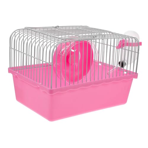 BESTonZON Hamsterkäfig Zwinger Träger Tragbare Transportbox für Hamster Reisen Nagetier Käfig Haustier Transporthamster Laufkäfig für Haustiere Hamstertransportkäfig Abs Rosa BESTonZON Hamsterkäfig Zwinger Träger Tragbare Transportbox für Hamster Reisen Nagetier Käfig Haustier Transporthamster Laufkäfig für Haustiere Hamstertransportkäfig Abs Rosa von BESTonZON