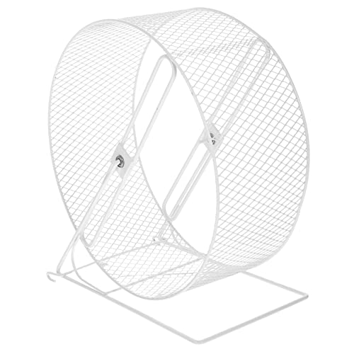 BESTonZON Hamsterlaufrad für Kleintiere Geräuschloses Übungsrad für Hamster Igel und Chinchillas Stilvolles Design Robust und Langlebig für Spiel und Bewegung von BESTonZON