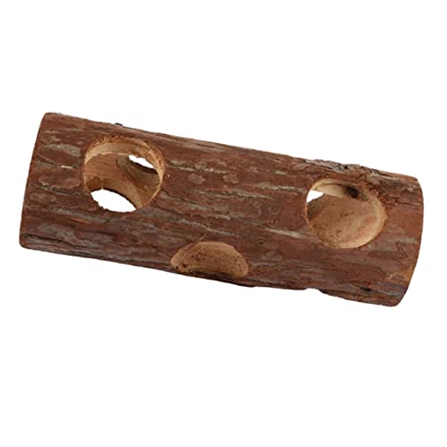 BESTonZON Hamstertunnel Aus Holz Für Kleintiere Spielzeug Tunnel Für Hamster Und Meerschweinchen Versteck Aus Holz Für Haustiere BESTonZON Hamstertunnel Aus Holz Für Kleintiere Spielzeug Tunnel Für Hamster Und Meerschweinchen Versteck Aus Holz Für Haustiere von BESTonZON