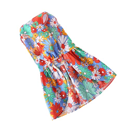 BESTonZON Haustier Blumenrock Kleidung Hundekleidung Hunde Prinzessinnenrock Hundeoutfit Accessoires Hundekostüm Kleid Hunde Geburtstag Hundekleid Mantel Bekleidung Polyester Baumwolle Bunt BESTonZON Haustier Blumenrock Kleidung Hundekleidung Hunde Prinzessinnenrock Hundeoutfit Accessoires Hundekostüm Kleid Hunde Geburtstag Hundekleid Mantel Bekleidung Polyester Baumwolle Bunt von BESTonZON