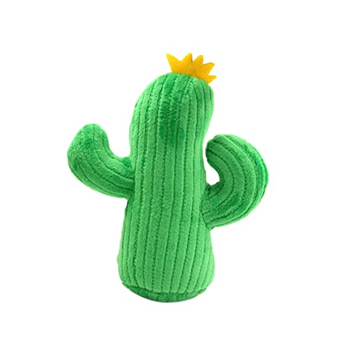 BESTonZON Haustier Cactus Toy Cactus Dog Toy BB Sound hundespielzeuge Kauer Babyspielzeug Haustier Sound- für Haustiere Green von BESTonZON