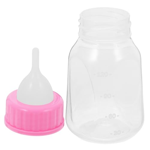 BESTonZON Haustier Futterflasche für Welpen und Kätzchen Schnullerspender für Neugeborene zu Transportieren Sicher und Bequem für Kleine von BESTonZON