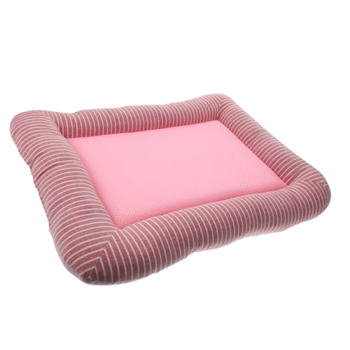 BESTonZON Haustier Kühlmatte für Kleine und Katzen Selbstkühlend Waschbar Eisseidenmaterial für Entspannendes Schlafnest Stylisches Design BESTonZON Haustier Kühlmatte für Kleine und Katzen Selbstkühlend Waschbar Eisseidenmaterial für Entspannendes Schlafnest Stylisches Design von BESTonZON