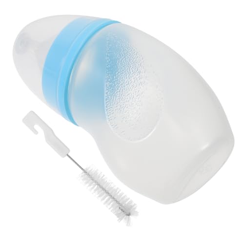 BESTonZON Haustier Milchflasche für Katzen Praktische Fütterungsflasche aus Hochwertigem und Tragbar Rutschfestes Design für Welpen und Kätzchen Zufällige von BESTonZON