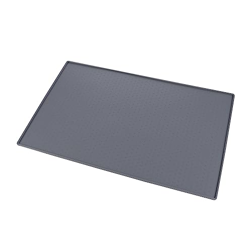 BESTonZON Haustier Tischset Haustierbedarf Lebensmittelmatte Wasserdicht Nicht groß Hundefuttermatte Haustierfuttermatte Katze Tischset Napfmatte für Haustiere Katzenfuttermatte Kieselgel von BESTonZON