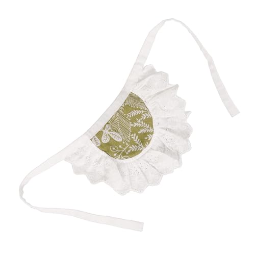 BESTonZON Haustierhalsband hundezubehör katzenhalsband hundehalstuch Halsband für Haustiere Hundemantel waschbar Lätzchen Nacken Collier Haustierschal Haustier süßer Schal Polyester Green von BESTonZON