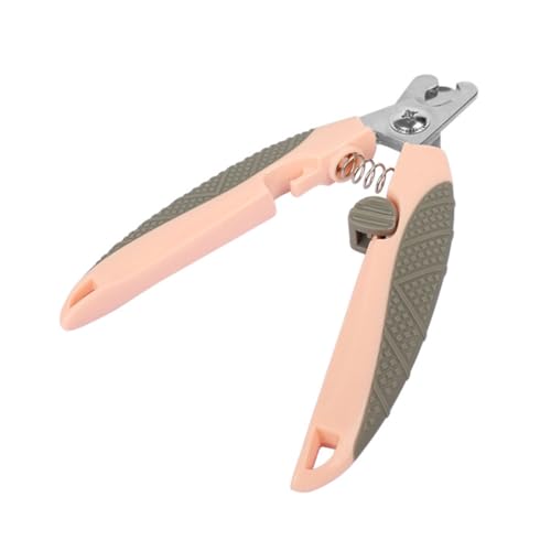 BESTonZON Hochwertiger Edelstahl Pet Nail Clipper mit Elastischem Griff Automatischer Rückfederung Sicherer Nageltrimmer für Katzen und Hunde Komfortabel und Langlebig für Große Rassen und von BESTonZON