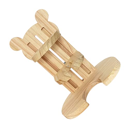 BESTonZON Höhenverstellbarer Hamster Wasserspender Halter aus Langlebigem Holz Stabiler Trinkflaschenständer für Hamster und Kleintiere Einfache Montage Platzsparend für Käfige Natürlicher BESTonZON Höhenverstellbarer Hamster Wasserspender Halter aus Langlebigem Holz Stabiler Trinkflaschenständer für Hamster und Kleintiere Einfache Montage Platzsparend für Käfige Natürlicher von BESTonZON