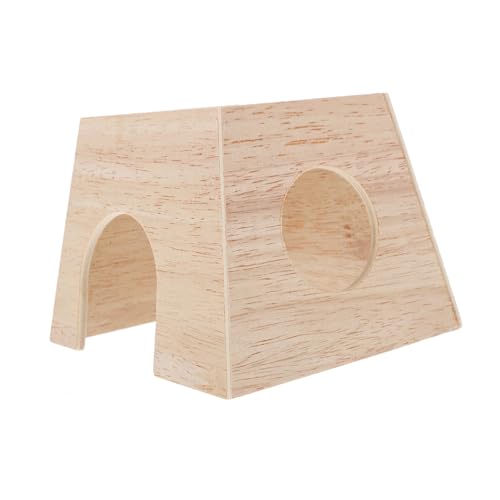 BESTonZON Hölzernes Haustier Versteckhaus für Kleine Rutin Huhn Nest Komfortables und Winddichtes für Hamster Chinchillas und Andere Kleintiere BESTonZON Hölzernes Haustier Versteckhaus für Kleine Rutin Huhn Nest Komfortables und Winddichtes für Hamster Chinchillas und Andere Kleintiere von BESTonZON