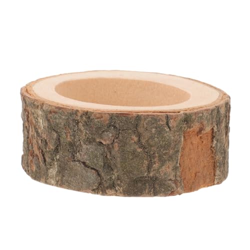 BESTonZON Holz Hamster Futternapf Klein Wiederverwendbare Futter Schale für Hamster Zwerghamster Chinchillas und Kaninchen Ästhetisches Design Einfach zu Reinigen Natürliches Holz als BESTonZON Holz Hamster Futternapf Klein Wiederverwendbare Futter Schale für Hamster Zwerghamster Chinchillas und Kaninchen Ästhetisches Design Einfach zu Reinigen Natürliches Holz als von BESTonZON