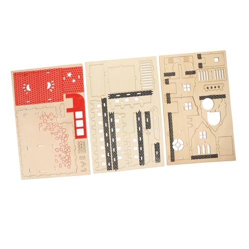 BESTonZON Holzleiter für Kleintiere Kletterspielzeug für Hamster Zwerghamster und Mäuse Langlebig Sicher Natürlicher Spielplatz und Rückzugsort für Gesunde Bewegung und Entspannung von BESTonZON