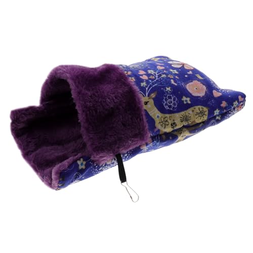BESTonZON Hübsches Hirschmuster Haustier Schlafsack Bequemer Hamster Schlafplatz für Kleine Haustiere Wie Hamster Frettchen und Meerschweinchen BESTonZON Hübsches Hirschmuster Haustier Schlafsack Bequemer Hamster Schlafplatz für Kleine Haustiere Wie Hamster Frettchen und Meerschweinchen von BESTonZON